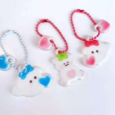 Kpop Collect Book Keychain Custom Promotion Gift Plastic Cheap Soft Key Chain for Kpop Puffy Customized Pvc Keychains