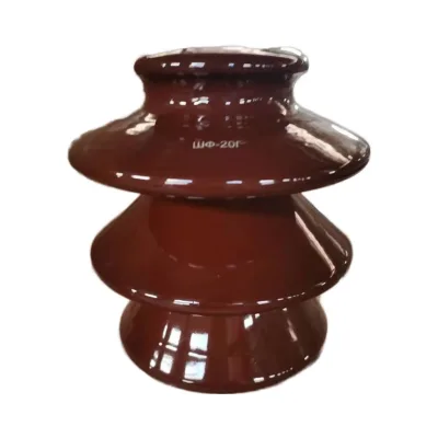 High VoltageST-20J(175*185)Porcelain Insulator Bolted Creepage Distance 2025 Brown Color Insulation Materials & Elements