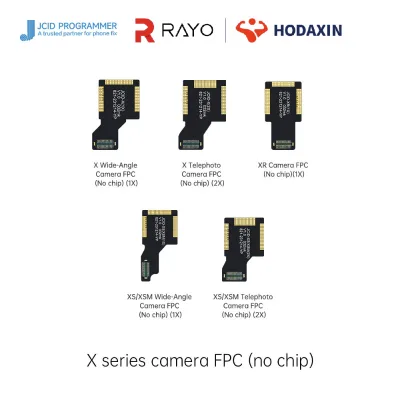 JCID Wide Angle Rear Camera Repair Flex Cable Soldering Type Suitable for iPhone 8 11 12 13 14 Series Camera FPC NO Chip