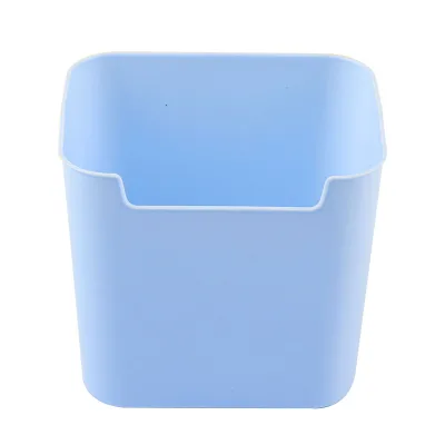 GREENSIDE Plastic Drop-Resistant Pen Holder Large Capacity Desk Organizer Office Journaling Simple-Style Stationery Box for Kids