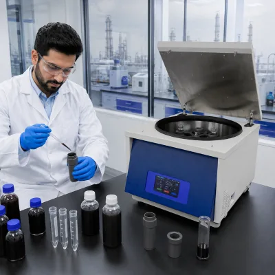 Crude Oil Water Content Determination Centrifuge 4000rpm 3971xg Oil Test Centrifuge 4x100ml