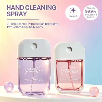 Customized Plastic Spray Bottle Mini Atomizer Hand Sanitizer Travel Bottle Cosmetic Packaging Promotional Gift Item