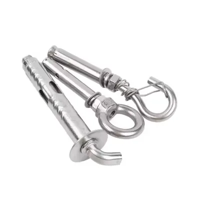 A325 A286 2205 2507 904L Stainless Steel J Eye Expansion Hook Bolt