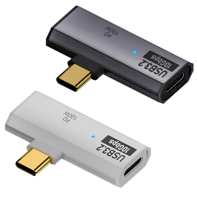 2026 Usb3.2 10gbps Usb C Dual Type-c Otg Data Adapter 100w Fast Charging Earphone for Male Female Ac
