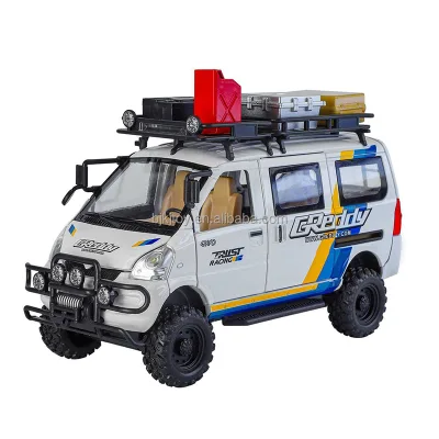 High Quality 1/24 Scale Alloy Off-Road Vehicle Model Collection Metal and Plastic Car Model