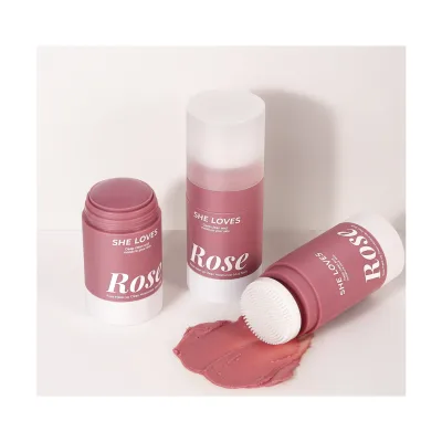 Private Label Rose Makeup Remover Balm for All Skin Types to Gently Makeup, Rose Make-up Remover Cleansing Balm Stick