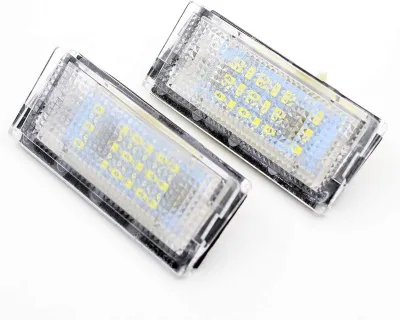 Car License Plate Led Light for E46 4D Sedan 98-05 E46 5D Touring 98-05