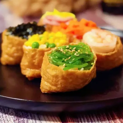 Professional Factory Wholesale Inari Sushi Skins High Protein Asian Fusion Bistro BRC Certified Bulk Supply