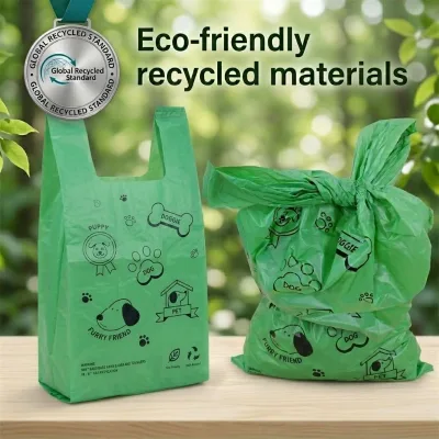 Factory Custom Lavender Scented Biodegradable Dog Poop Bags Eco Friendly Pet Waste Disposal Bags Manufacturer Wholesale