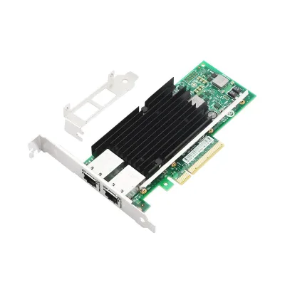 The Spot Intel X540-T2 100M/1G/10GbE RJ45 Ethernet Network Card, Compatible with PCI-E X8/X16 Slots