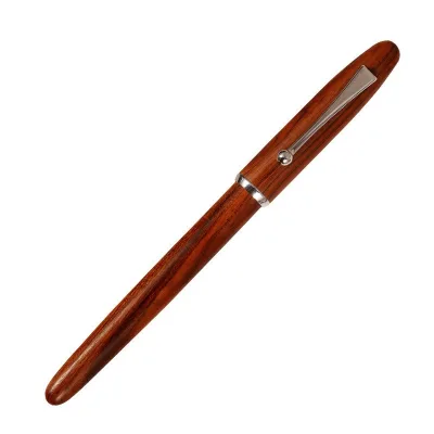 Delaiwen New Promotion Eco-Friendly Wooden Fountain Pen for Business & Student Calligraphy Tool for Writing Office Gift