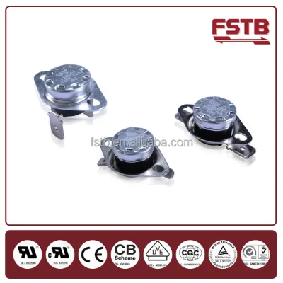 1/2" Snap Action Bimetal Disc Thermostat High Quality KSD 301 Thermal Switch Electrical Circuit Breakers TUV