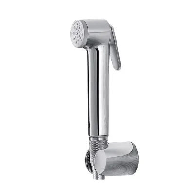 Factory Direct Sales Plastic Toilet Bidet Shattaf Set Woman Sprayer Portable Spray Head Chrome Handheld Bathroom