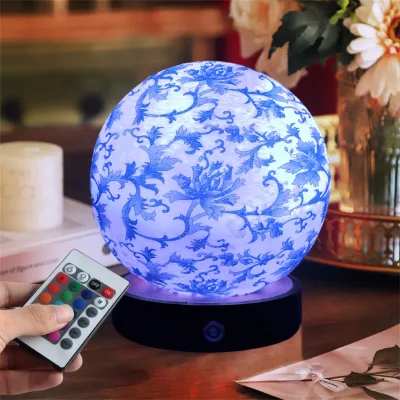 Moon Light Decoration for Home Creative Planet Table Lamp Living Room Decoration Mood Bedroom Desk USB Night Light Led Lights