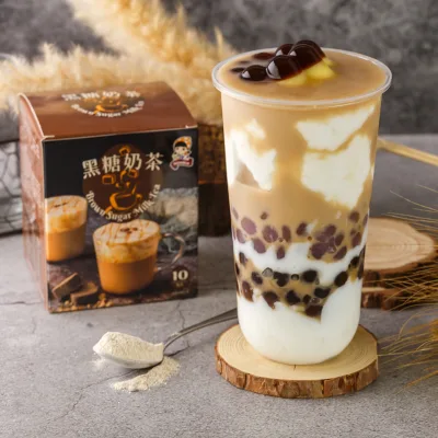 SIGNWIN Brown Sugar Tapioca Pearl Powder with Non-dairy Creamer 1kg Pack Conveniently Packed in a Bag