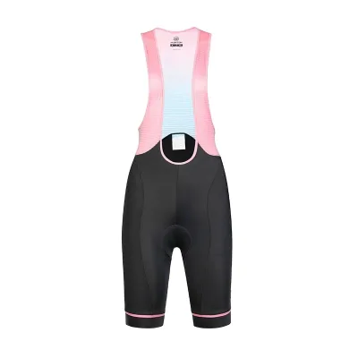 Womens Cycling Bib Shorts Padded Black Wholesale Bike Shorts Custom Logo Service