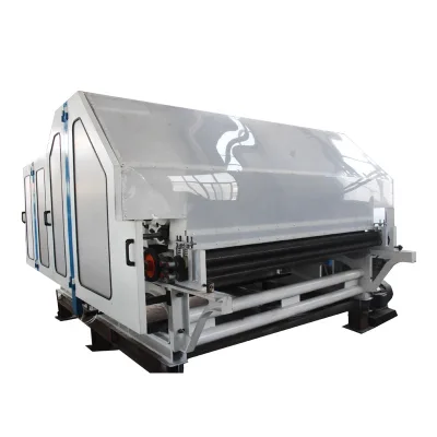 Automatic Single Cylinder Double Doffer Fiber Carding Machine 150-300kg/h