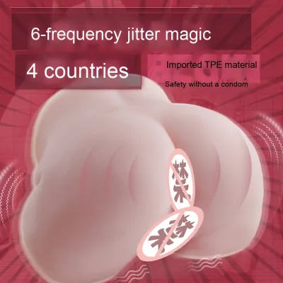 COC Cup Witch TPE Material Electric Male Masturbator Vibration Sound Sex Toy with Butt Vagina Inverted Film Airplane Cup Design