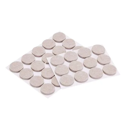 2026 Self-Adhesive Furniture Protective Pads Felt Table Chair Leg Sofa Pads Custom Moulding and Cutting Services Included