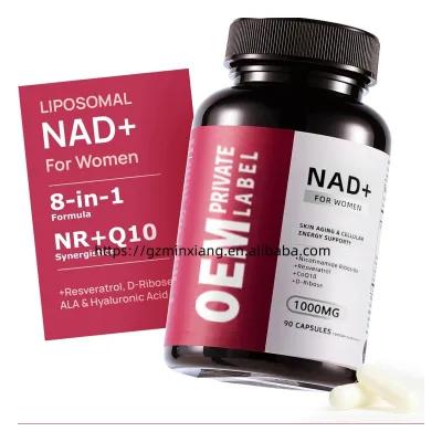 Women NAD+ Supplement Containing - NAD+ Trans Resveratrol Coenzyme Q10,Promoting Cell Renewal Energy and Skin Health