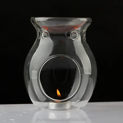 Decorative Vycor Glass Aromatherapy Oils Incense burner Candle Warmer Tealight Candle Holders