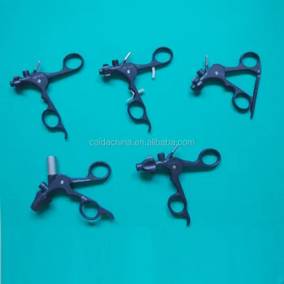 Factory Directly Laparoscopic forceps handle,Handle with/without ratchet,compatible to Stroz