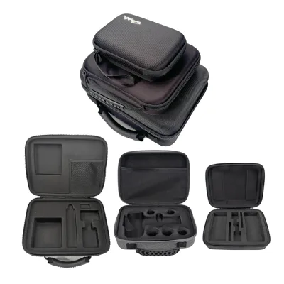 Manufactory Custom Logo Large Capacity Protective Travel Shockproof Zipper Carrying Tool Eva Bags & Cases With Foam Insert