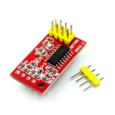 AD7705 dual 16 bit ADC data acquisition A / D conversion module