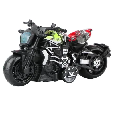 1:32 Scale Diecast Toy Metal Mini Pull Back Motorcycle Die Cast Vehicle Model Collectible for Boys