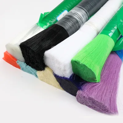 Solid Nylon PP Brush Bristle Hair Round Tapered Multi Color Filament for Brush Making Factory