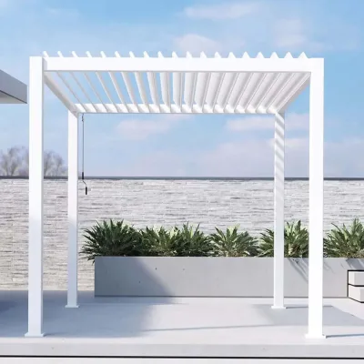 Best Selling Rainproof Outdoor Canopy Pergola Patio Polycarbonate Cover,Awning Balcony Slope Aluminium Roof Aluminum All Season/