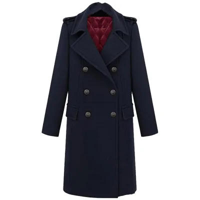 2026 Custom Logo Odm Knit Plus Size Wool Long Women's Cardigan Cashmere Coat Lady Winter Jacket Clothing