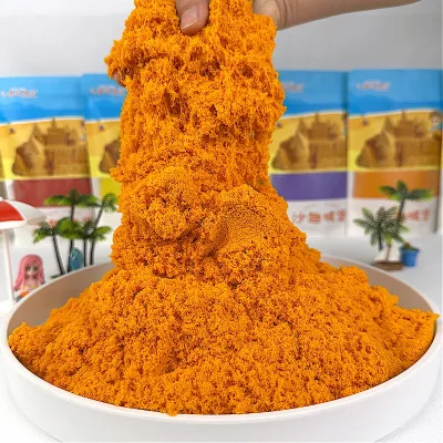 Magic Sand for Play Sand Non Drying No Sealing Required Reusable SafeSoft CE CPC Certified Custom Packaging Colors Factory Price
