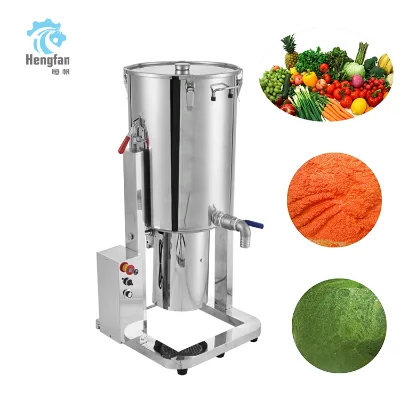 Professional Stainless Steel Industrial Blender Wholesale Zucchini Fruit Juice Machine for Milk Flour Ingredients Apple Mixer