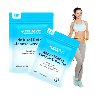 OEM ODM 100% Natural Organic Adult for Energy Booster Digestion Health Support Detox Cleanse Green Tea