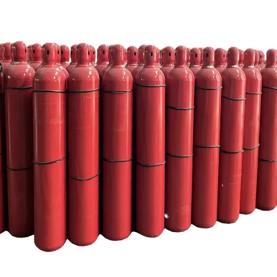 Factory Wheeled Fire Extinguishertrolley Supply CO2 Fire Extinguisher Empty Cylinders 2kg to 50kg Options, Custom Logo & Color