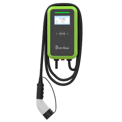 BISEN 7-22kW AC Wall Connector EV Charger for Electric Vehicle Charging Station