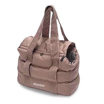 OEM Supplier Luxury Custom Pet Tote for Small Animals Kitten Puppy Pet Carrier Soft Warm Furry Lining Pet Bag for Outdoor