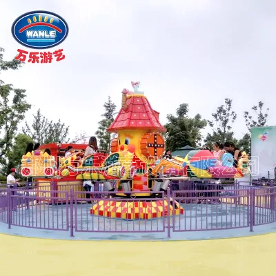 Kids Games Amusement Park Outdoor Kids Rides Self-Control Plane Space Ship Arms Ride Manufacturer