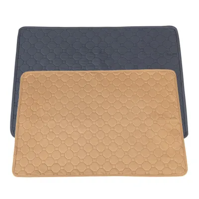 Reusable Fiber Pet Urine Pad Washable Puppy Dog Training Pads for Potty Training and Pee Protection