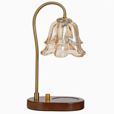 Valley Candle Warmer Aromatherapy Lamp Flower Shaped Bedroom Wedding Birthday Gifts Home Decor