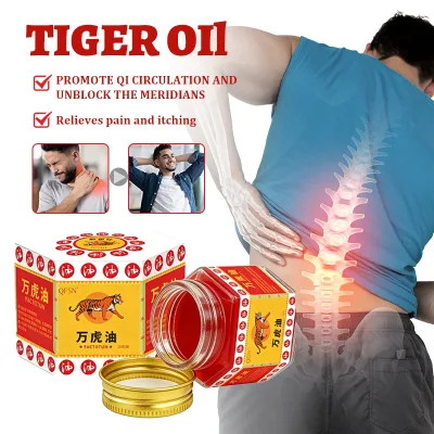 Tiger Balm Liniment,Sore Muscle and Joint Relief Liniment Oil, and Back Relieving Oil