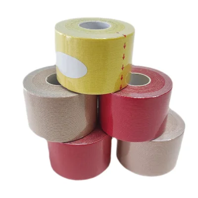 Factory Cheap 100% Cotton Sports Muscle Tape-Latex Free & Waterproof Simple Packing or Colorful Box