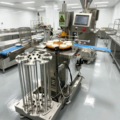 Egg Tart Shell Press Forming Machine for Both Fresh and Frozen Dough