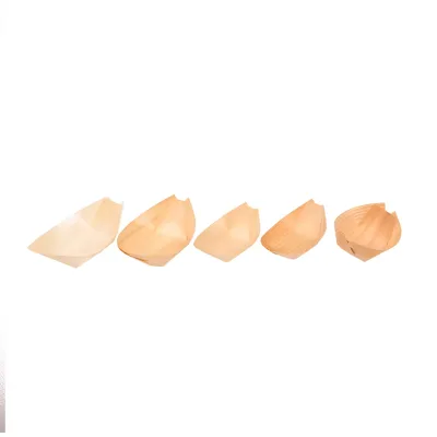 Disposable Wood Serving Boats Disposable Wood Sushi Boat Multi-functional Practical Sushi Boat For Home