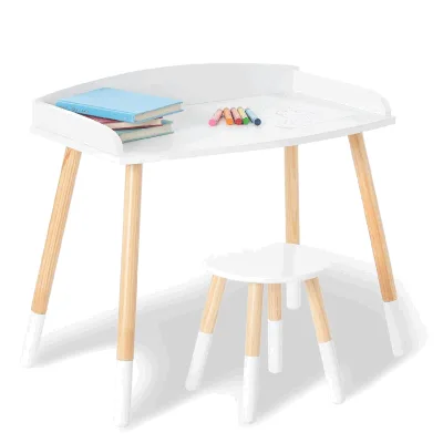 Modern Kids Wood Activity Table and Chair Set for Babies and Children's Study & Play Wholesale for Living Room Use