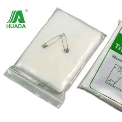 Factory Direct Medical Non Woven Fabric Bandage Disposable Cotton Triangular Bandage