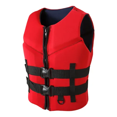 Custom Logo Solid Red/Black/Orange Neoprene EPE Foam Adjustable Buckle Strap Belt Kayak/Motoboat/Jet Ski Not Vest Life