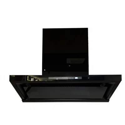 Commercial Household Use 220v Premium Black Wall Mount Range Hood 15-17 M³/min 500-699 CFM