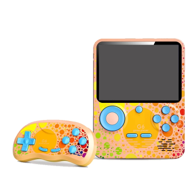 G6 Handheld Game Player Built 666 in 1 Classic Game Consoles Color Screen Retro Gaming Machine Classic Game